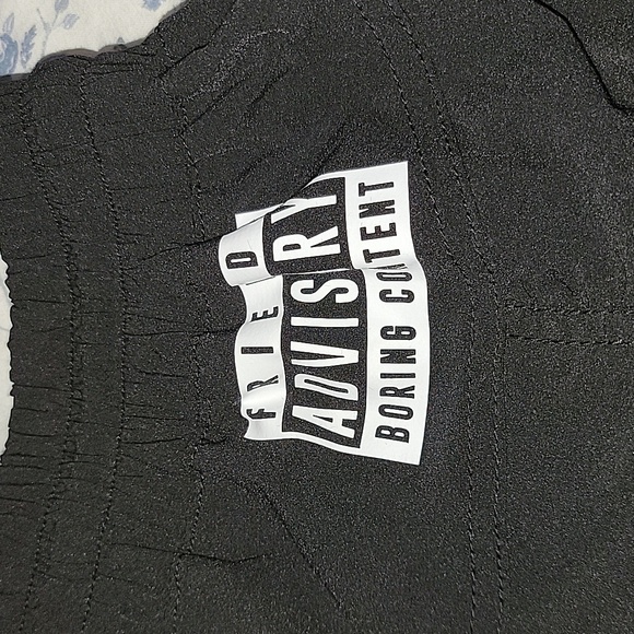 SJYP CLOTHING NYLON JOGGERS/TRACKPANTS - Picture 7 of 10